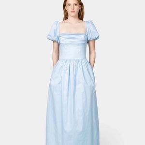 Murlong Cres Matilda Maxi Dress - Baby Blue